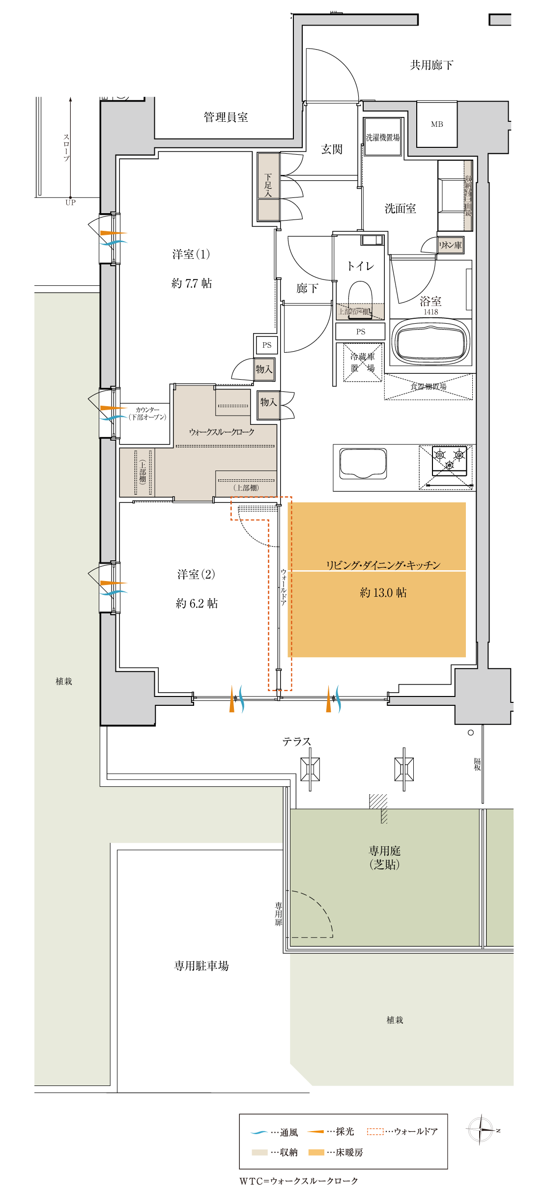 Agtype 通常間取り図